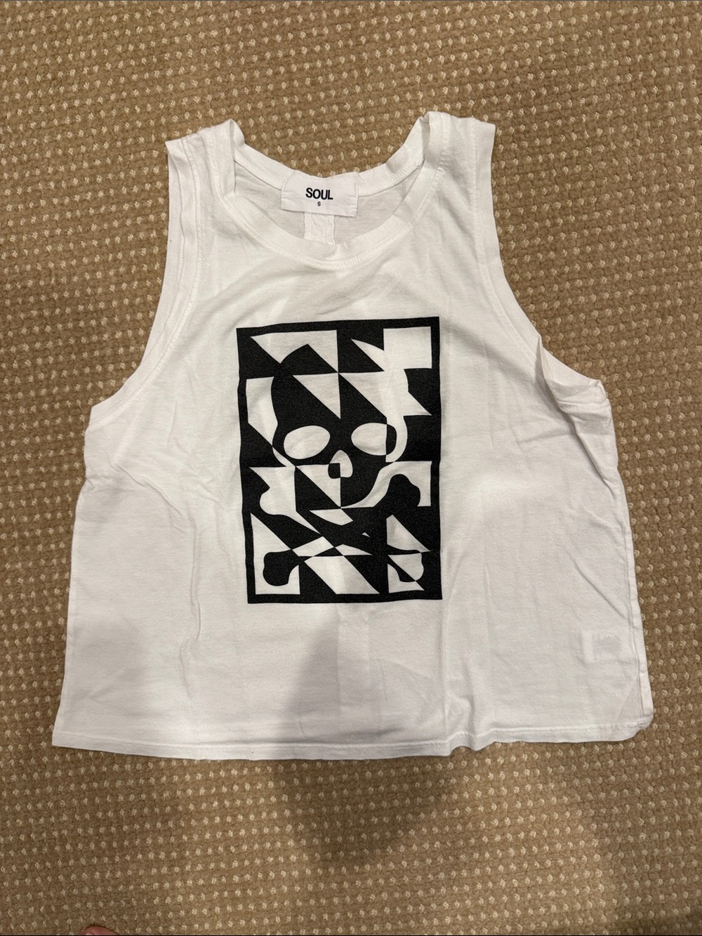 Women’s Soulcycle Skull Graphic Tank Top